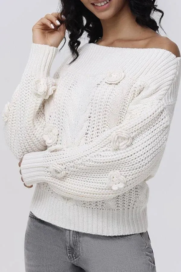 525 Madeline Off Shoulder Sweater