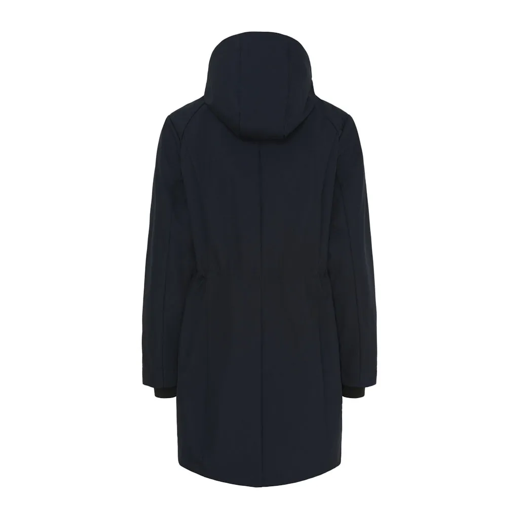 Adie Softshell Coat - Dark Navy