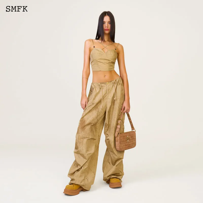 Ancient Myth Golden Snake Hunting Paratrooper Pants