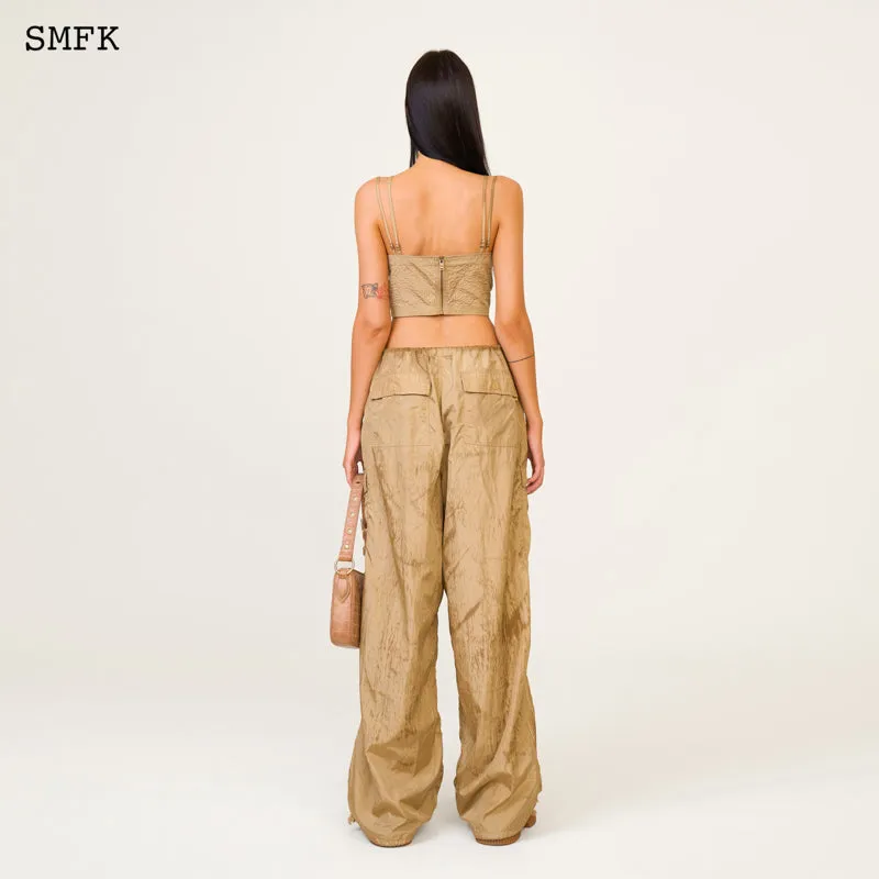 Ancient Myth Golden Snake Hunting Paratrooper Pants