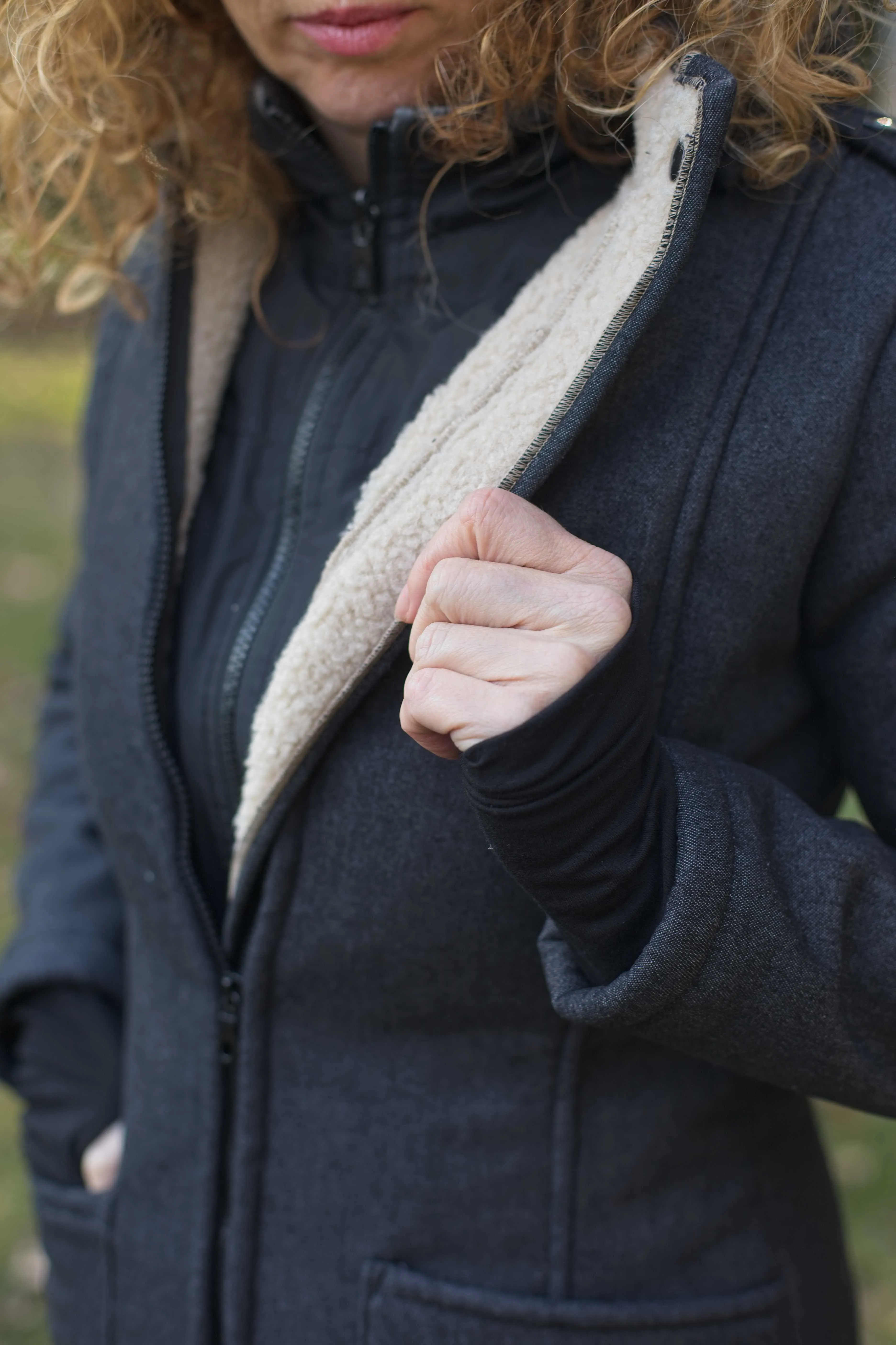 babywearing coat, FARMER