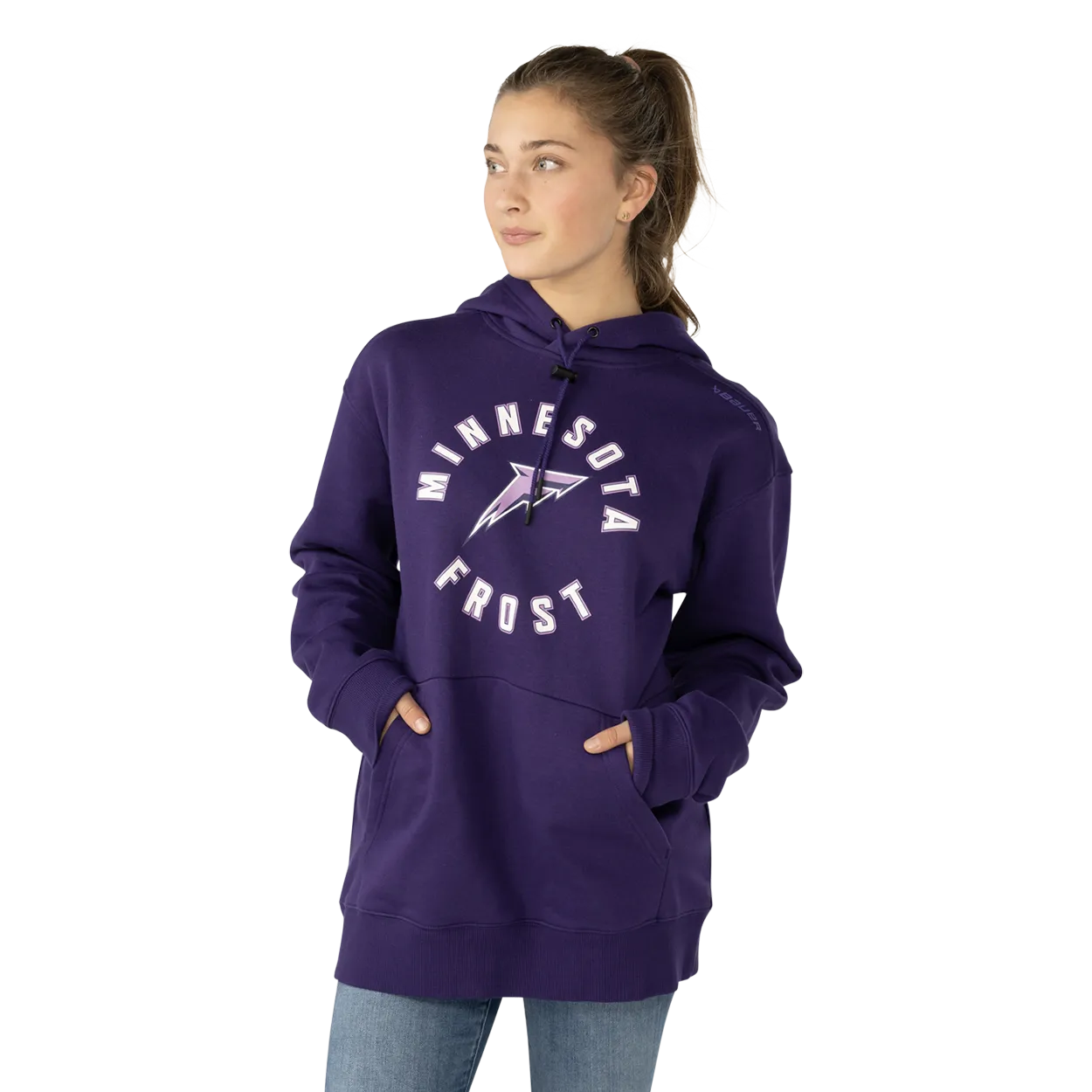 BAUER PWHL TEAM ULTIMATE HOODIE MENS MINNESOTA FROST