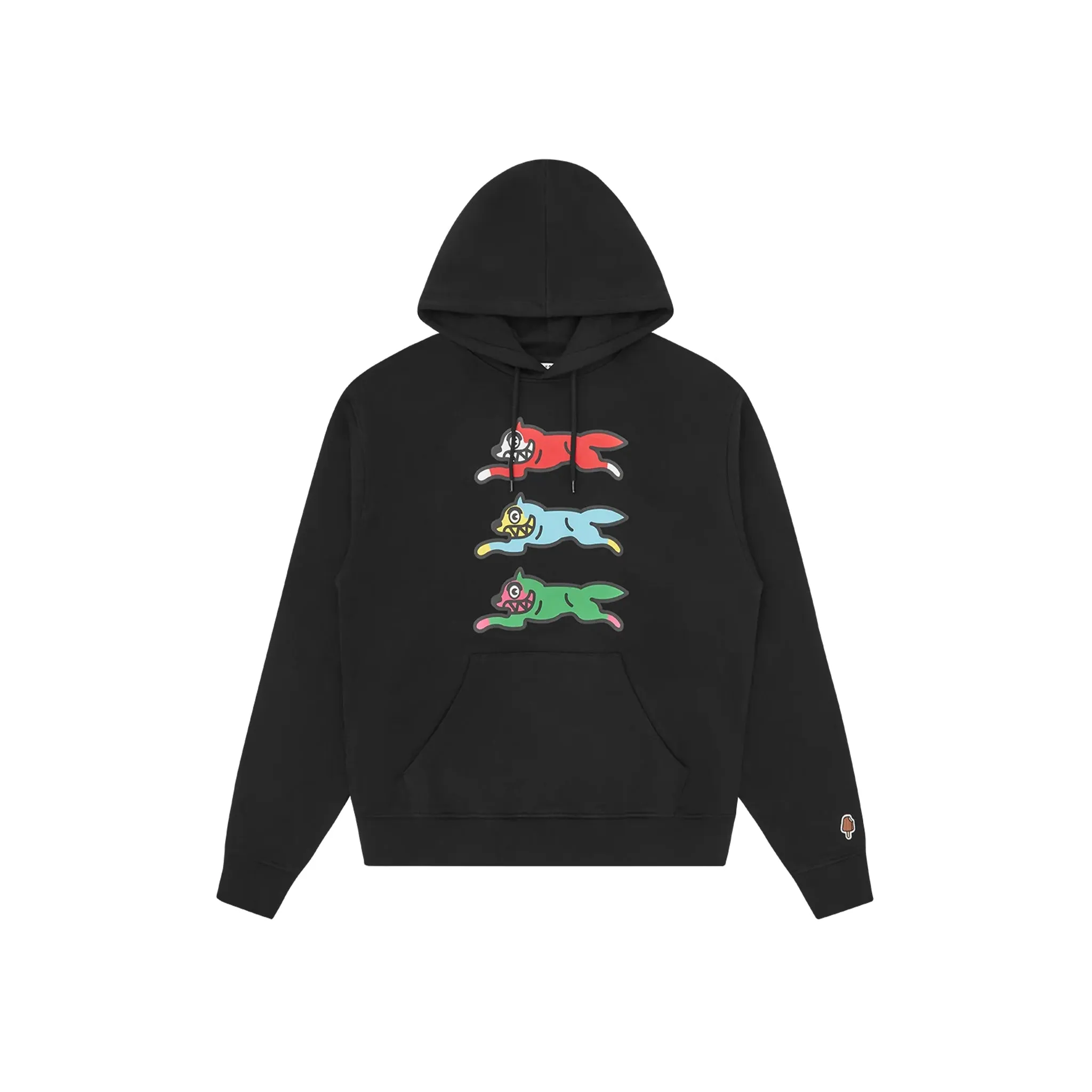 Billionaire Boys Club Triple Running Dog Popover Hood Black