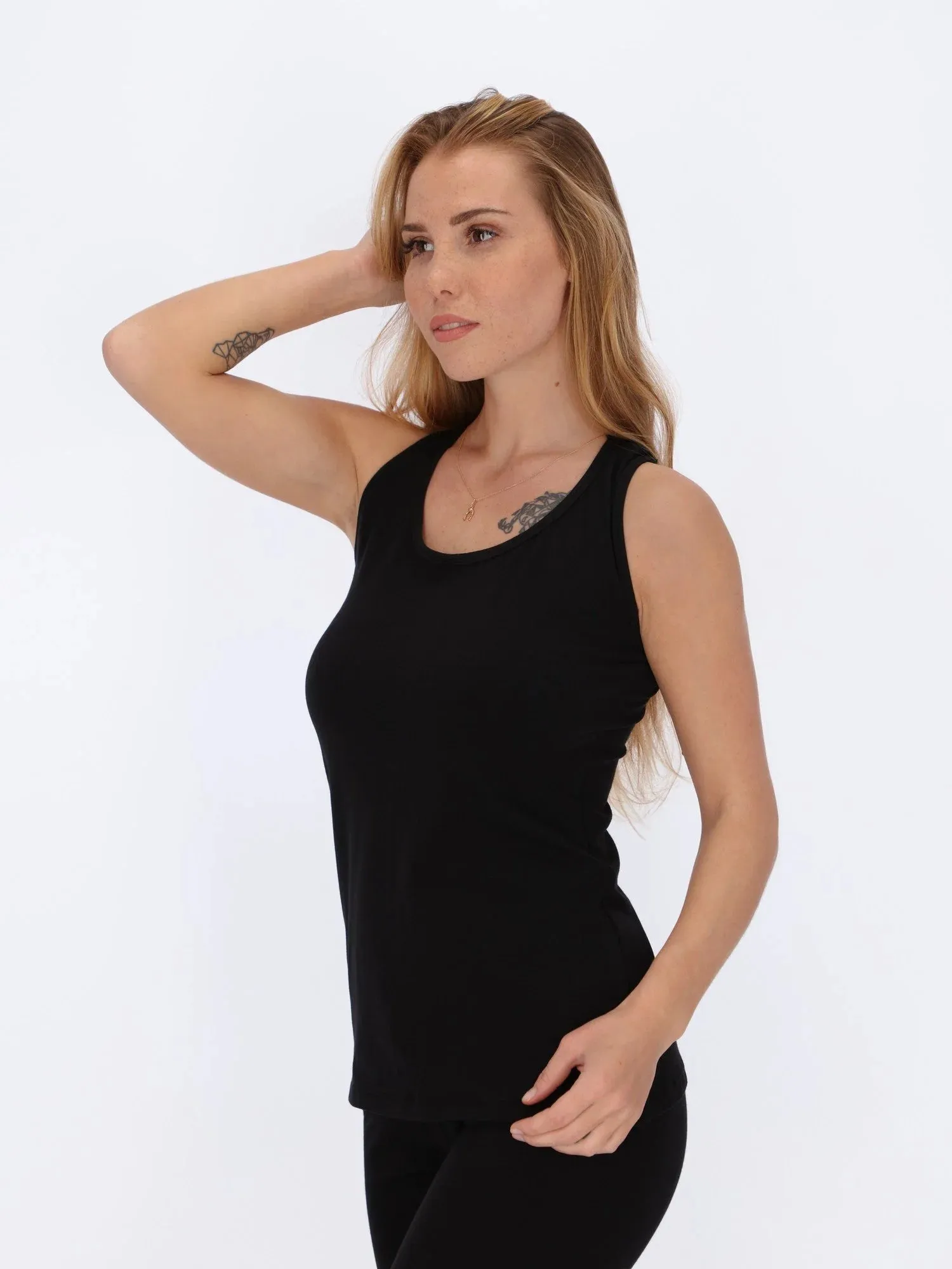 Bold Racer Back Tank Top - Eve Chantelle