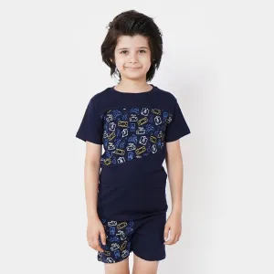 Boys 2 Piece Suit Controller - NAVY