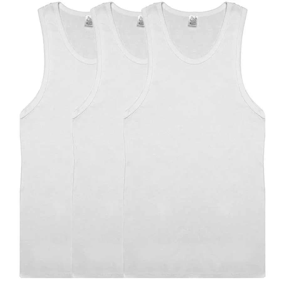 Boys Jack & Jill Sleeveless Undershirts - 3 Pk.