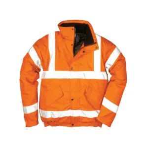 Classic Original Bomber Jacket - Orange - Large