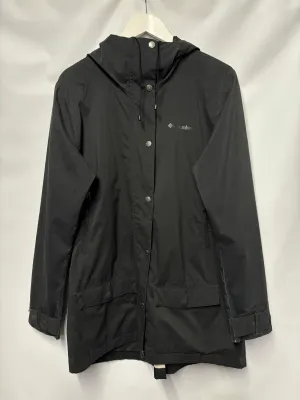 Columbia Black Omni-tech Waterproof/Windproof Parka Large