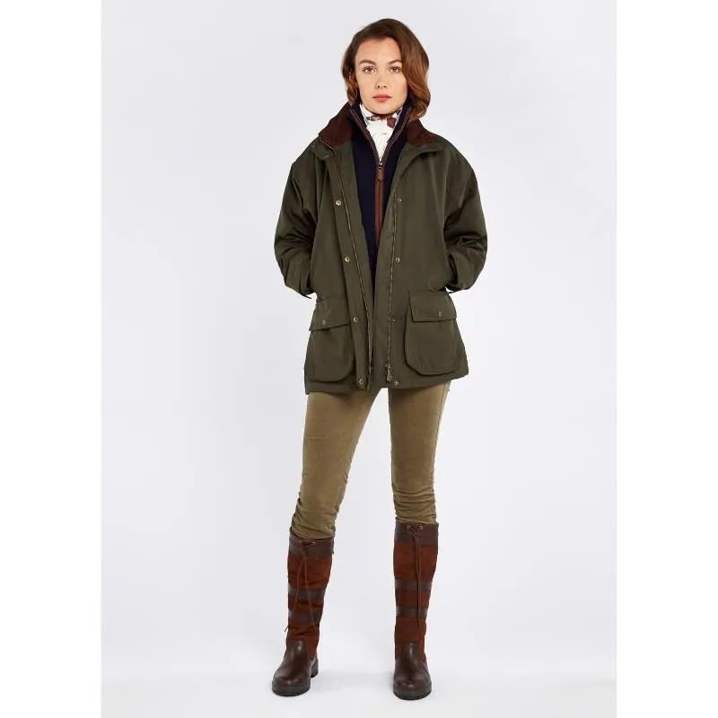 Dubarry Castlehyde GORE-TEX Ladies Waterproof Shooting Coat - Ivy