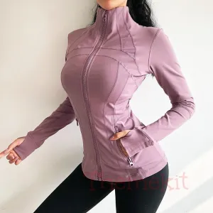 Fall Solid Color Windproof Jacket