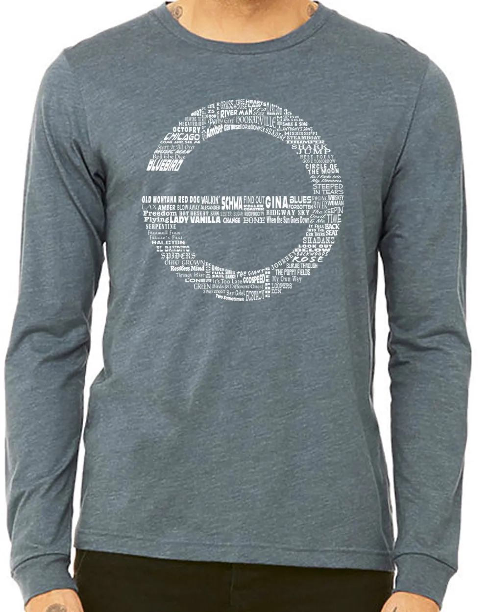 əh - 100 SONGS - Unisex Long Sleeve Tee Shirt