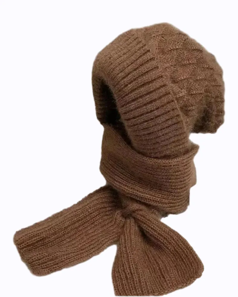 Integrated Ear Protection Windproof Cap Scarf