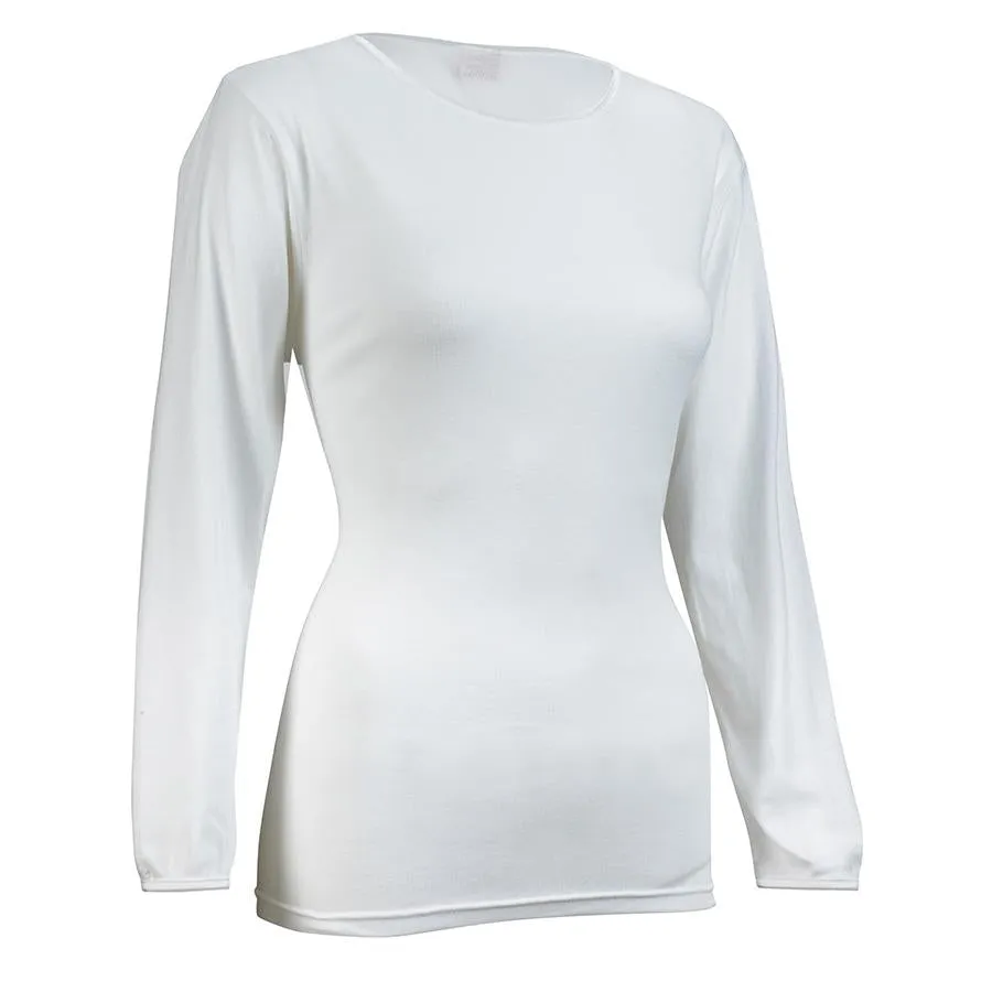 Ladies Rosette Long Sleeve Undershirts