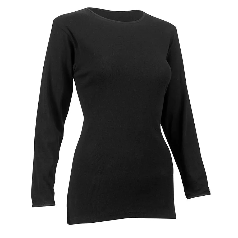 Ladies Rosette Long Sleeve Undershirts