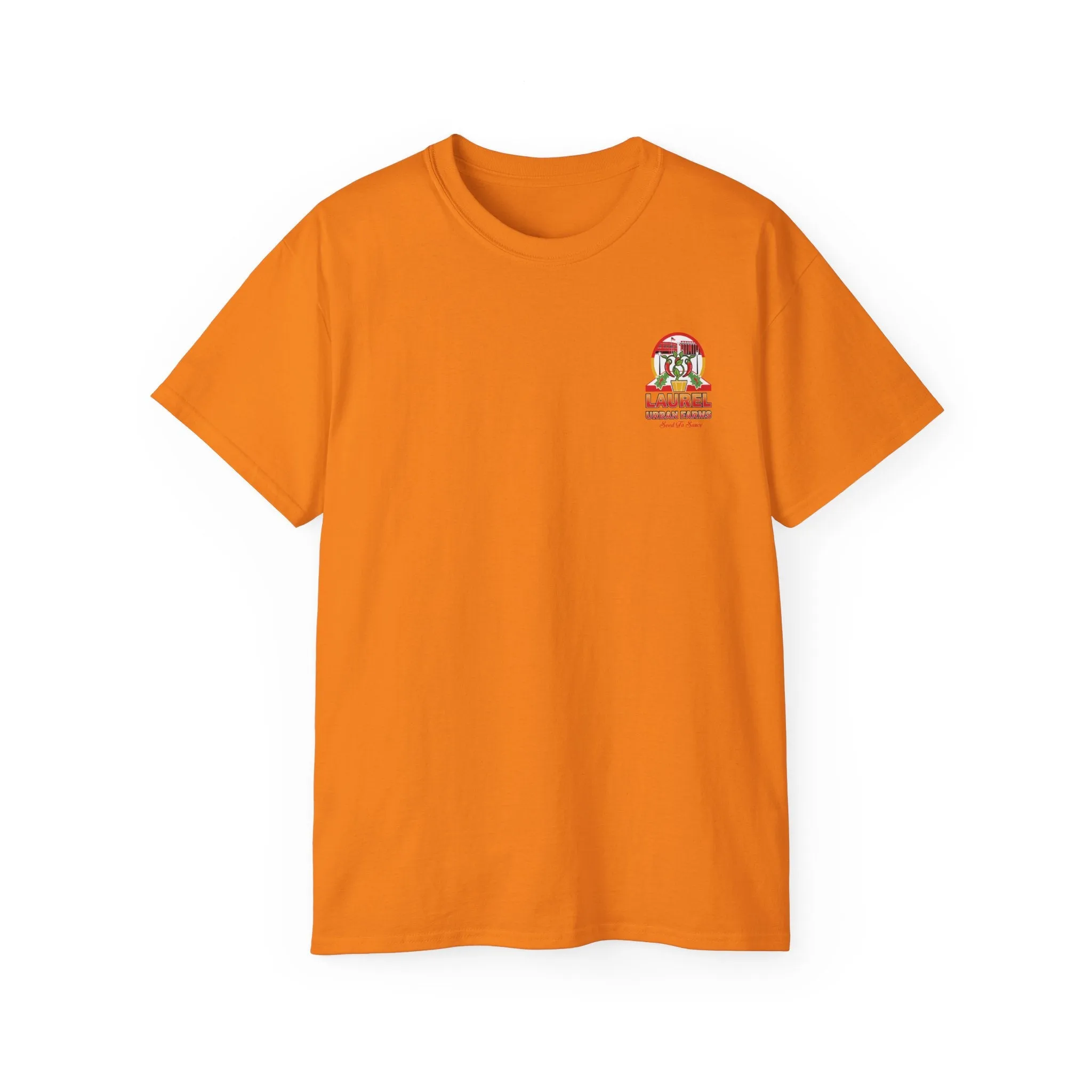 Laurel Urban Farms Logo Cotton Tee--Unisex