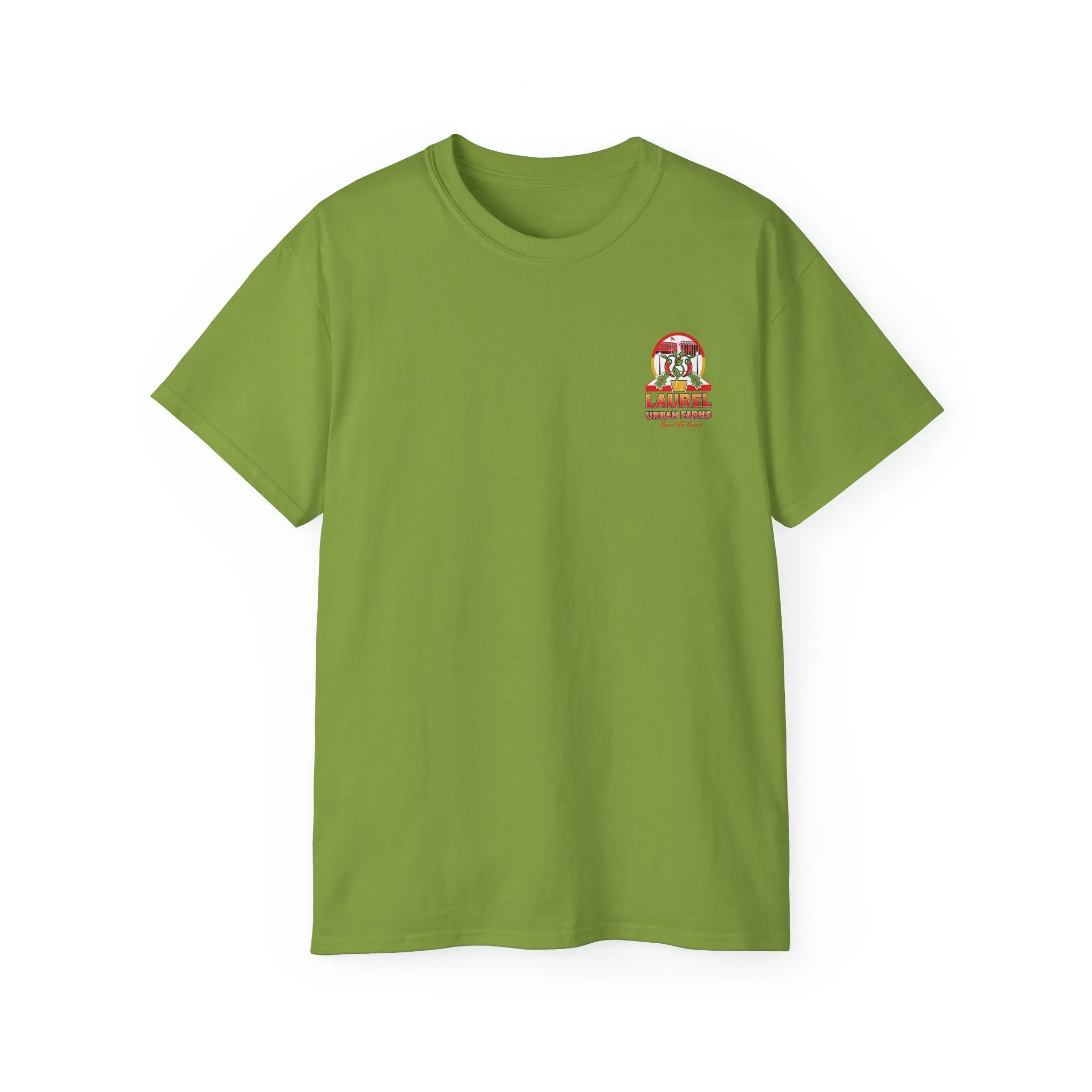 Laurel Urban Farms Logo Cotton Tee--Unisex