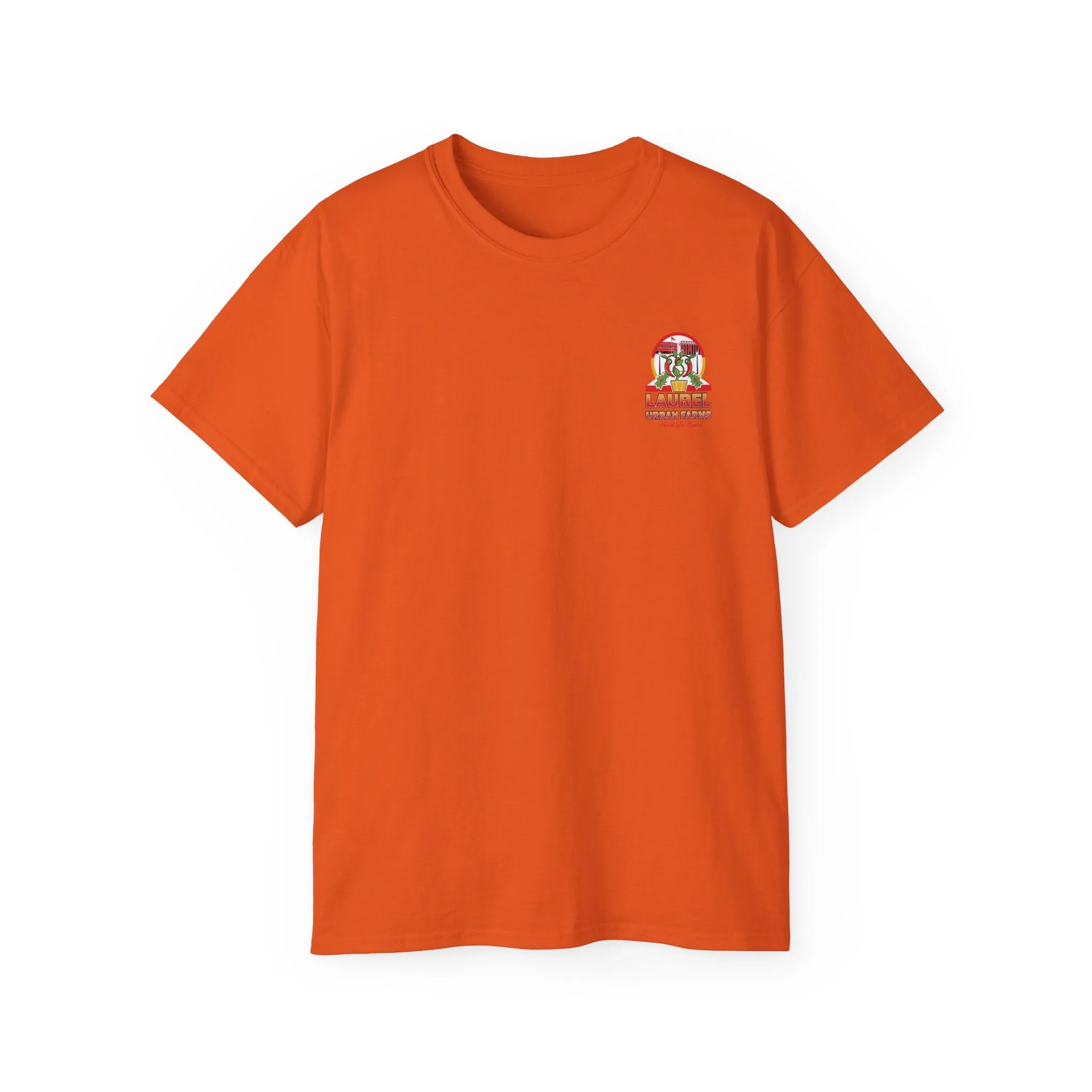 Laurel Urban Farms Logo Cotton Tee--Unisex