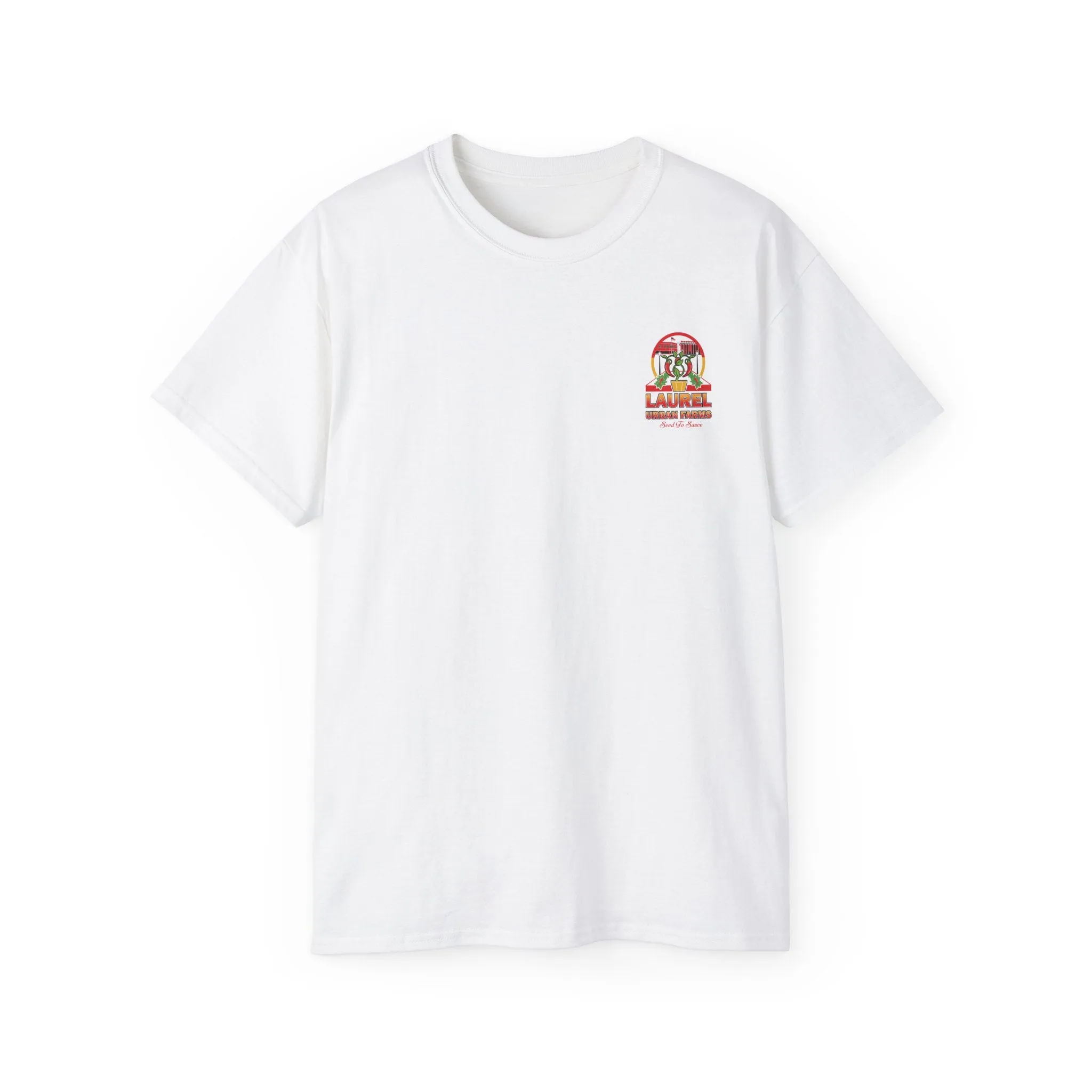 Laurel Urban Farms Logo Cotton Tee--Unisex