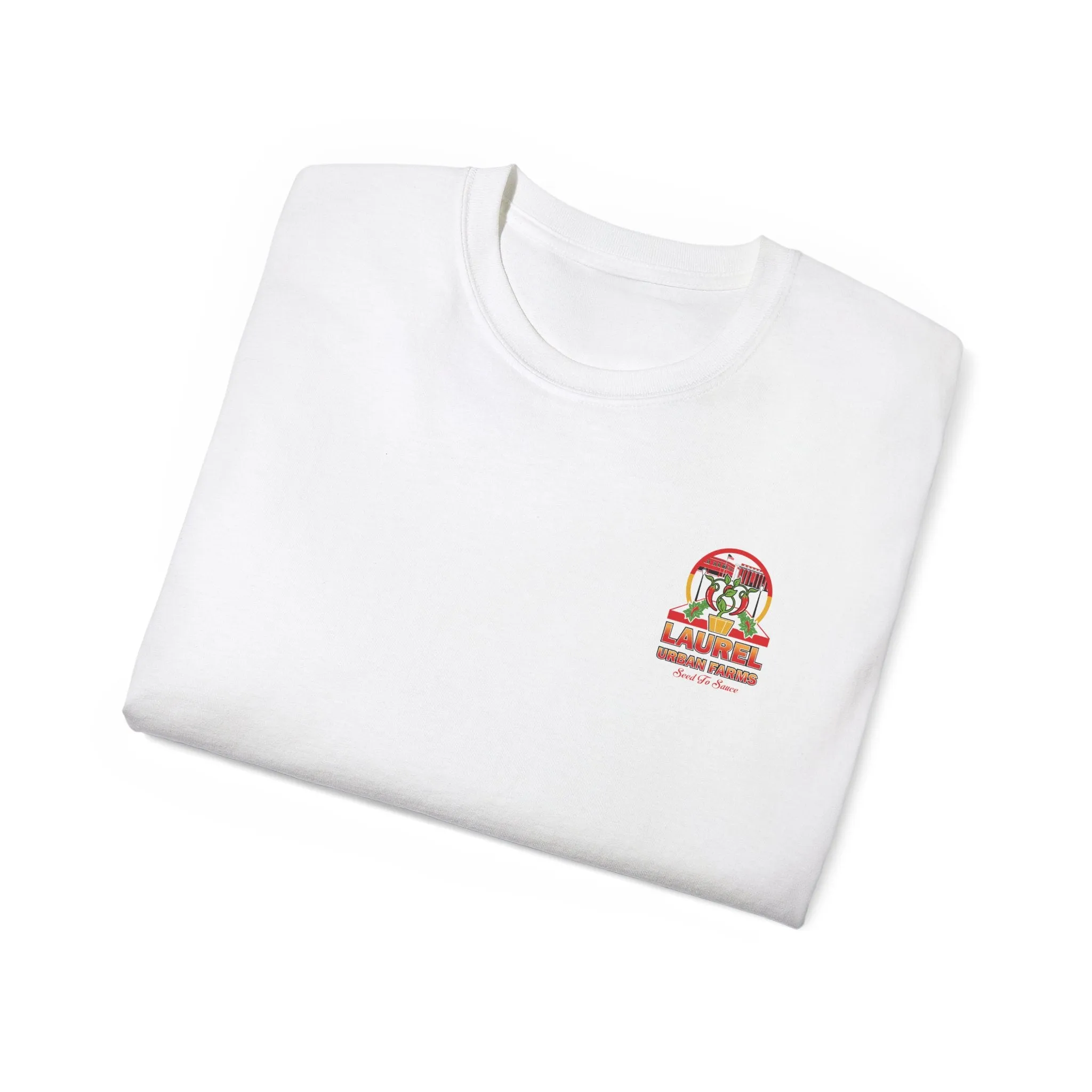 Laurel Urban Farms Logo Cotton Tee--Unisex