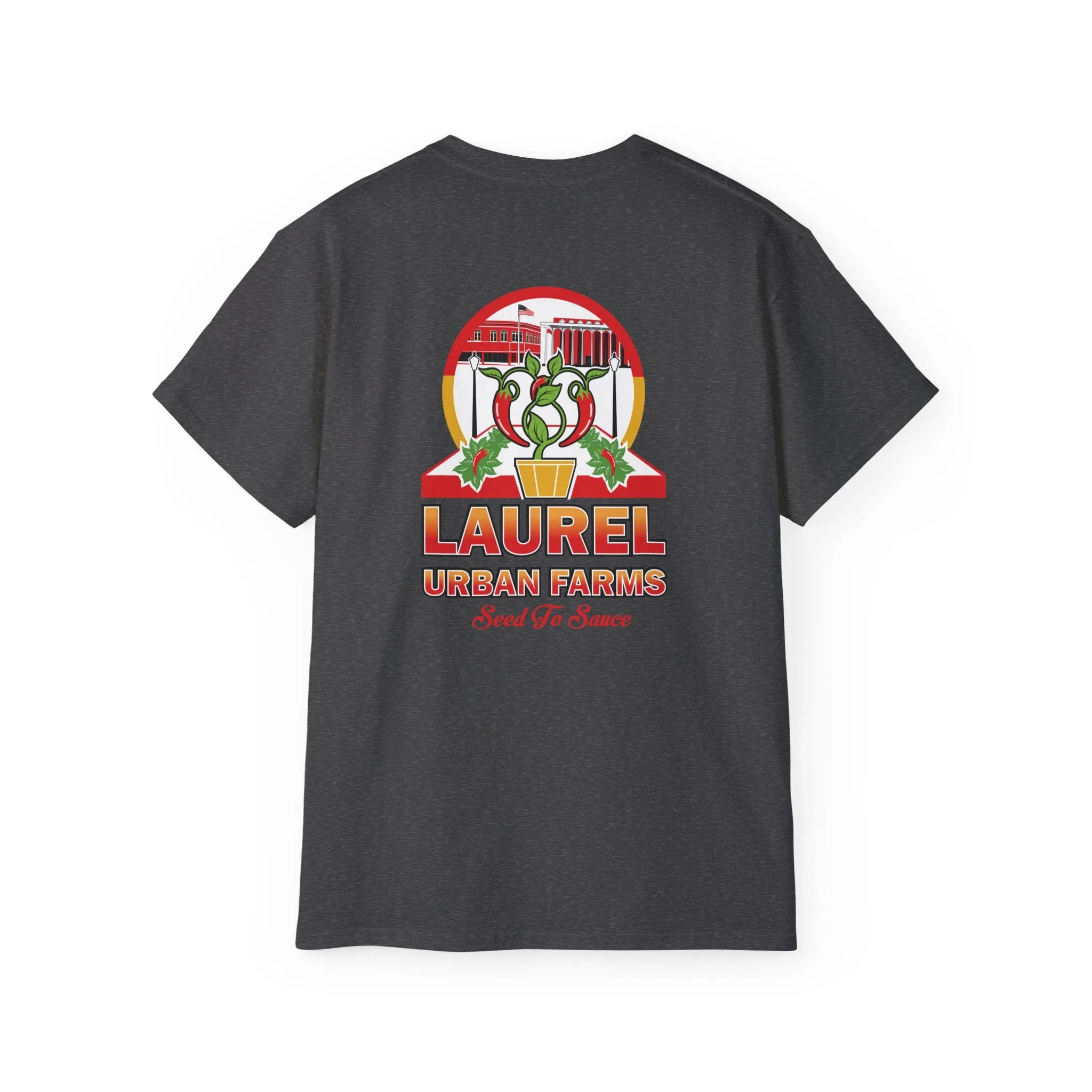 Laurel Urban Farms Logo Cotton Tee--Unisex