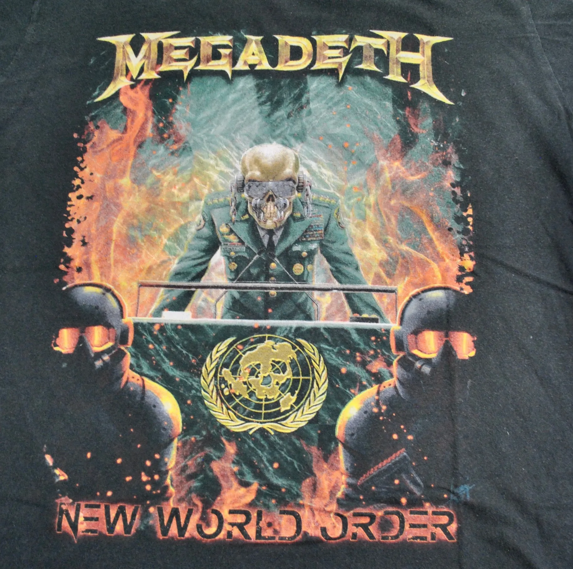 Megadeth Soft Shirt Size Medium