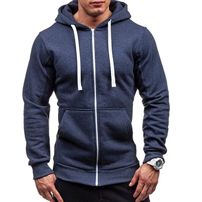 Men Black Hip Hop Mantle Hoodies