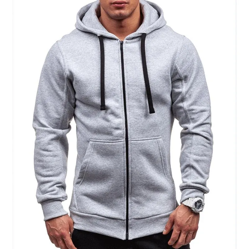 Men Black Hip Hop Mantle Hoodies