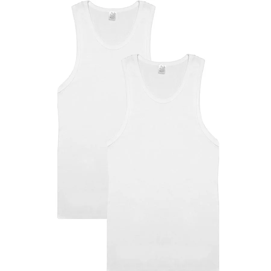 Mens Jack & Jill Sleeveless Undershirts - 2 Pk.