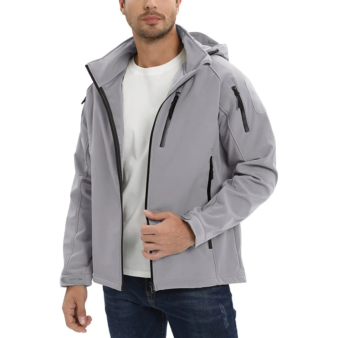 Men's Jacket Water Resistant Windproof Tactical Winter Zip Up