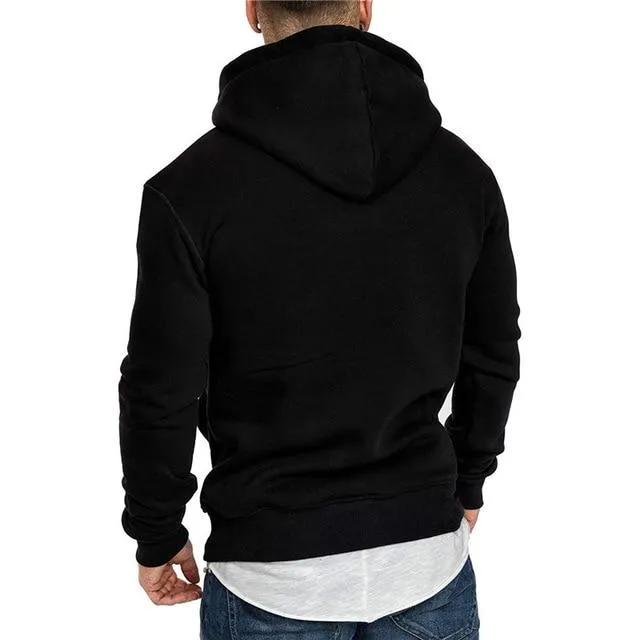 Mens Long Sleeve Casual Hoodies