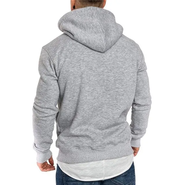 Mens Long Sleeve Casual Hoodies