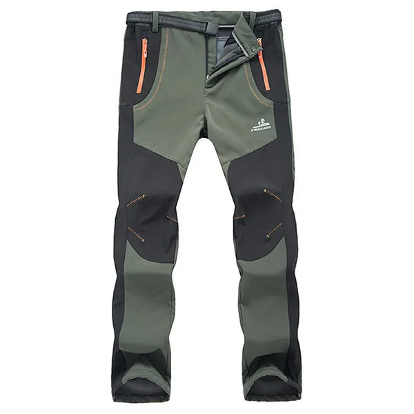 Mens Outdoor Waterproof Quick-Dry Sport Pants