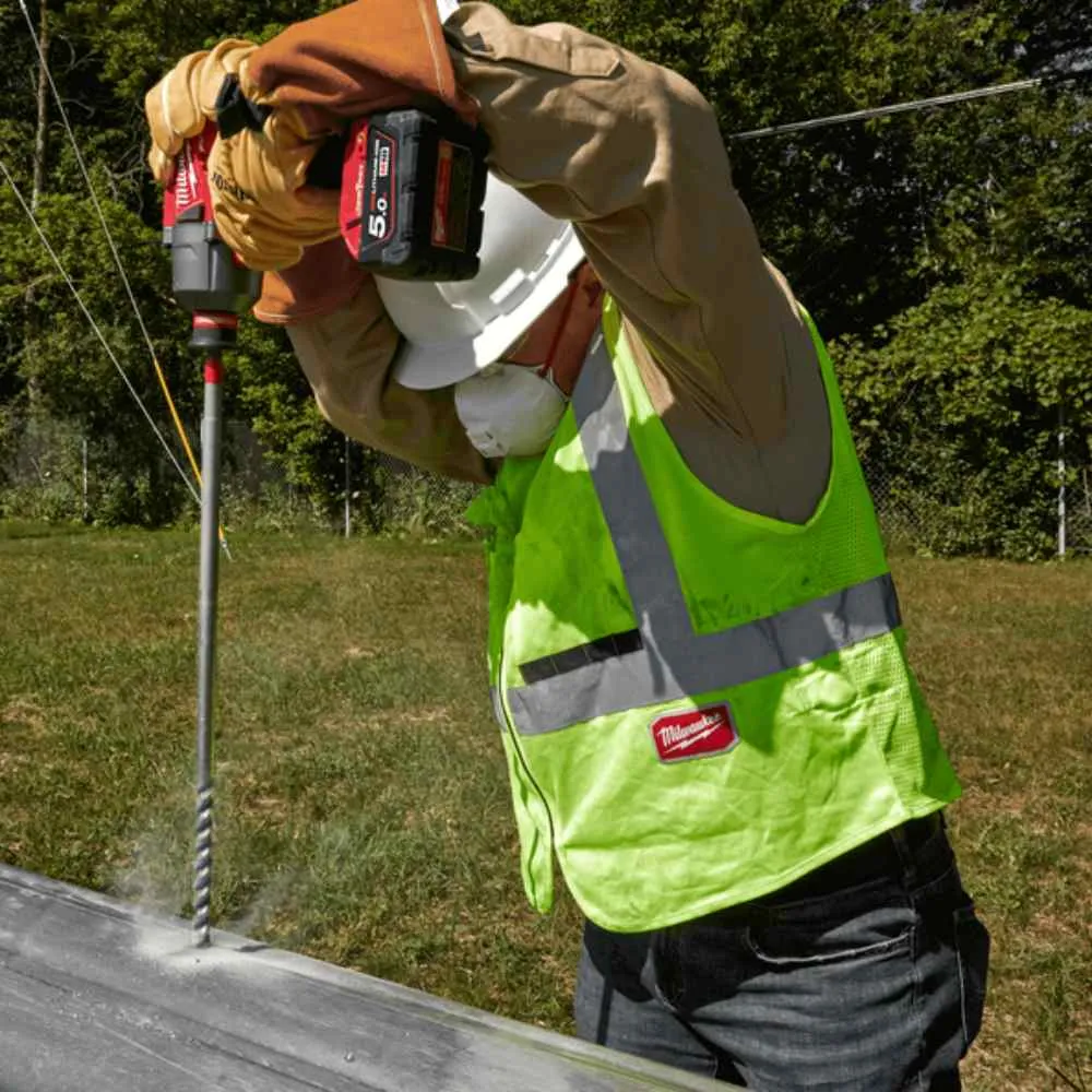 Milwaukee 48735023 XXL/XXXL Yellow High Visibility Safety Vest