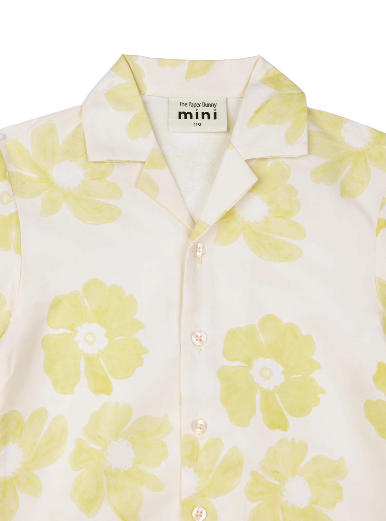 Mini Resort Shirt (Poppy Creme)