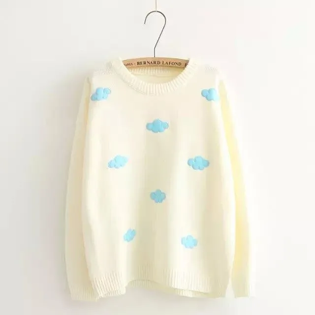 Pastel Clouds Crewneck