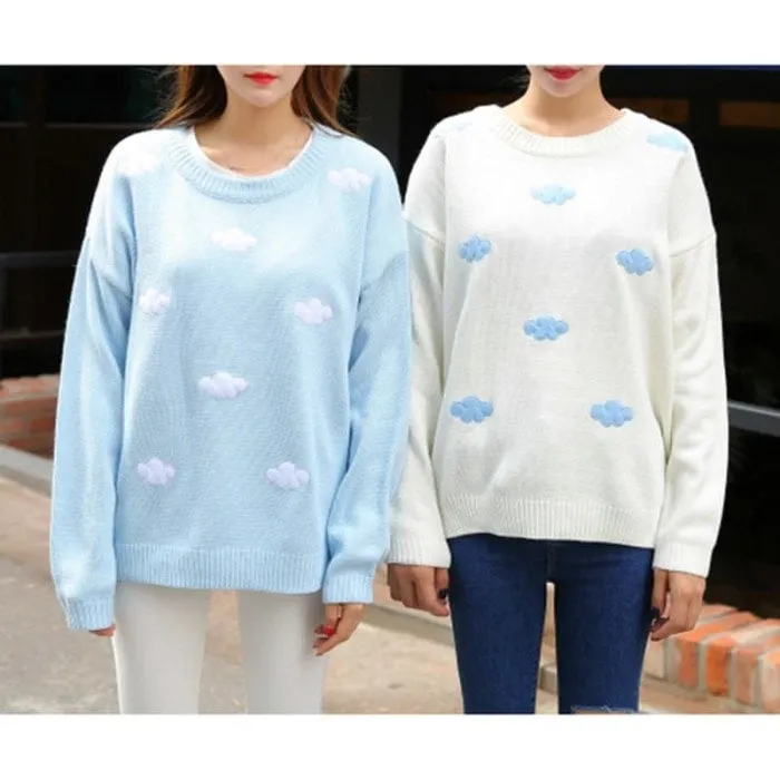 Pastel Clouds Crewneck