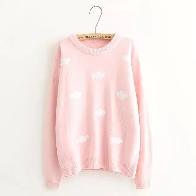 Pastel Clouds Crewneck