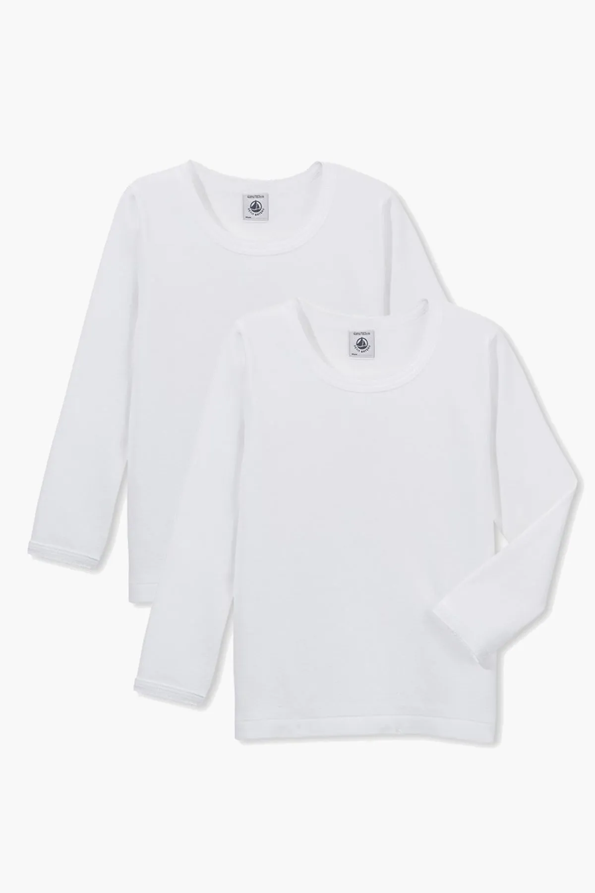 Petit Bateau 2-pack Long Sleeve Undershirts