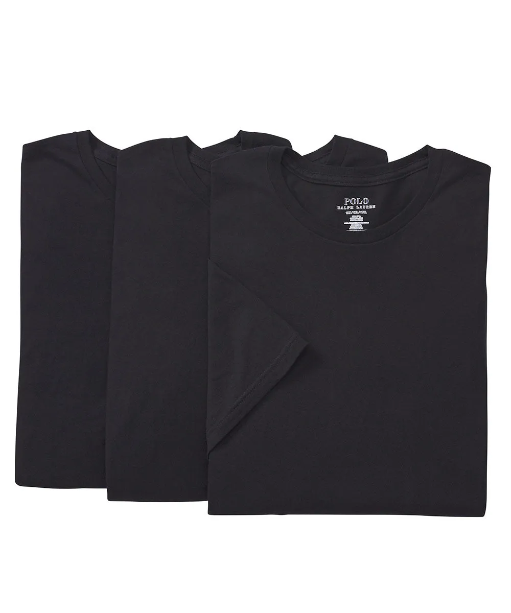 Polo Ralph Lauren Cotton Crewneck T-Shirt (3-Pack)