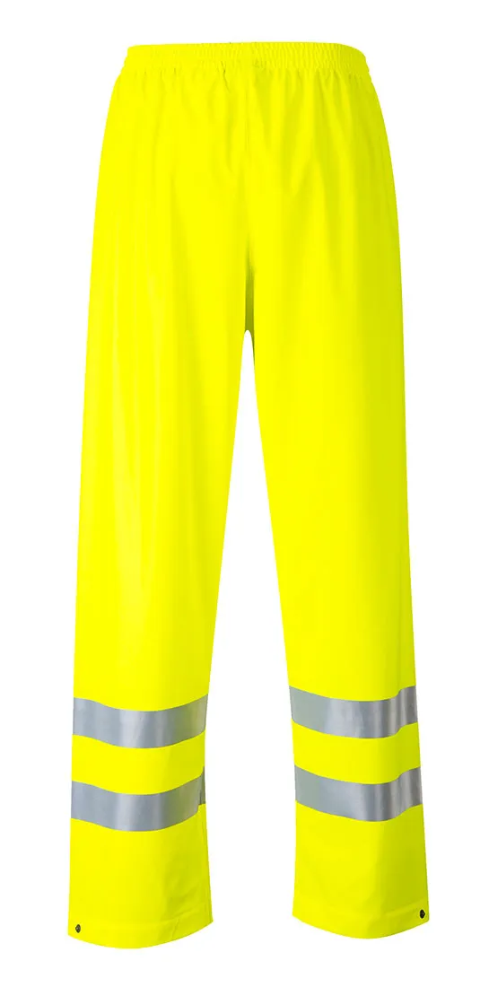 Portwest FR43 Sealtex Flame Resistant Hi-Vis Reflective Waterproof Pants ANSI