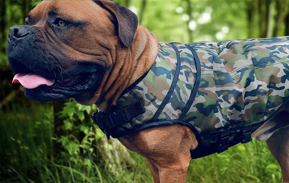 Rogue Active Dog Jacket - 'CAMO'