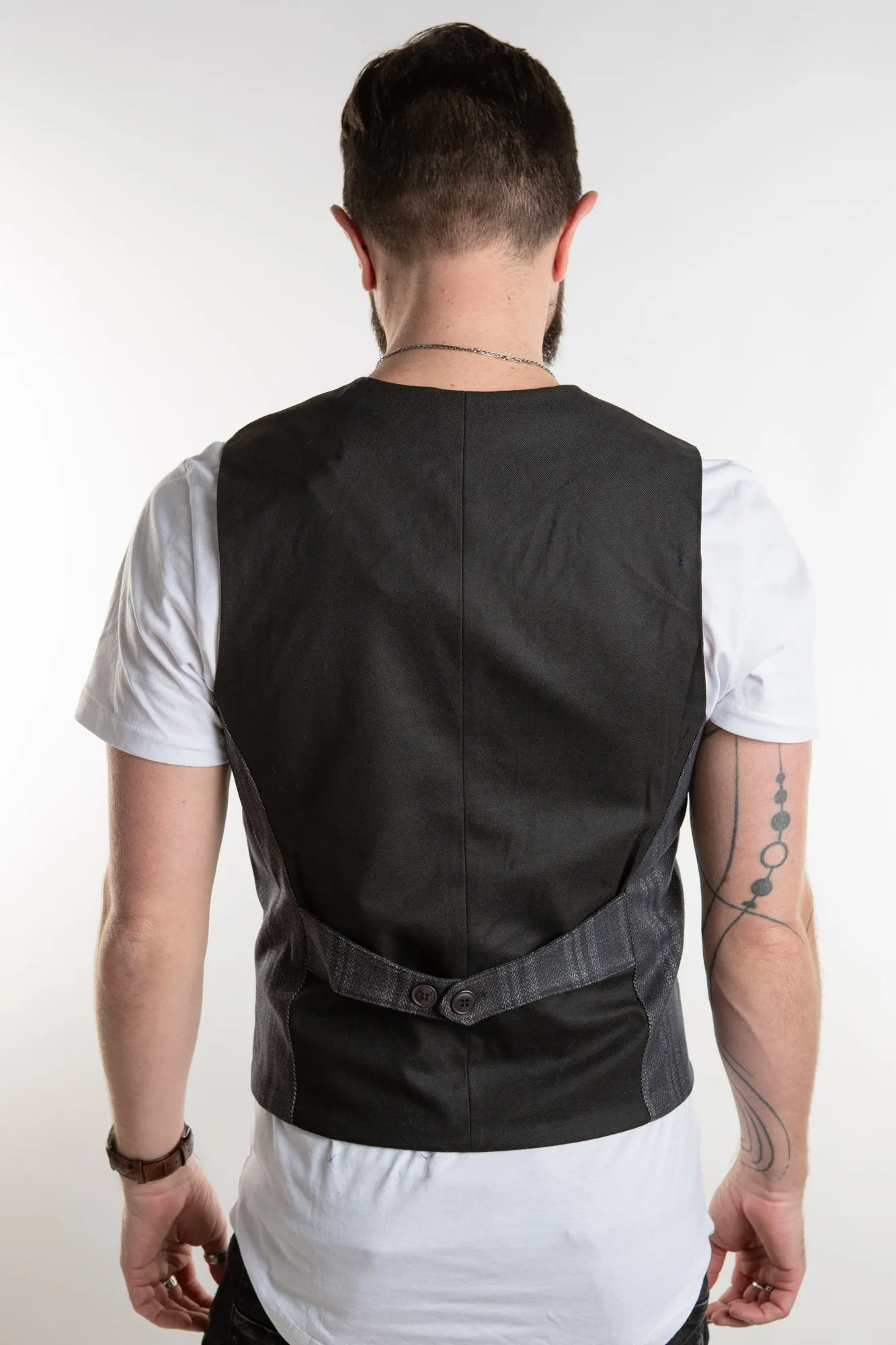 Score Waistcoat - Charcoal