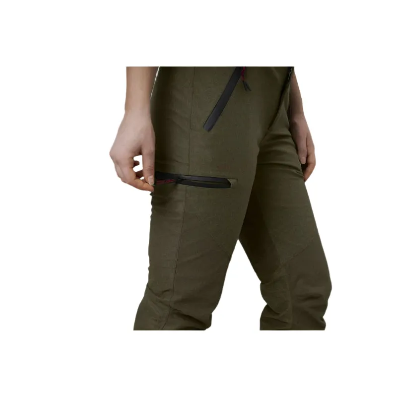 Seeland Avail Ladies SEETEX Waterproof Trousers - Pine Green Melange