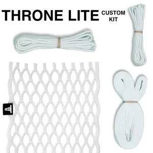 SportStop THRONE LITE MESH CUSTOM Men's Lacrosse Mesh Stringing Kit