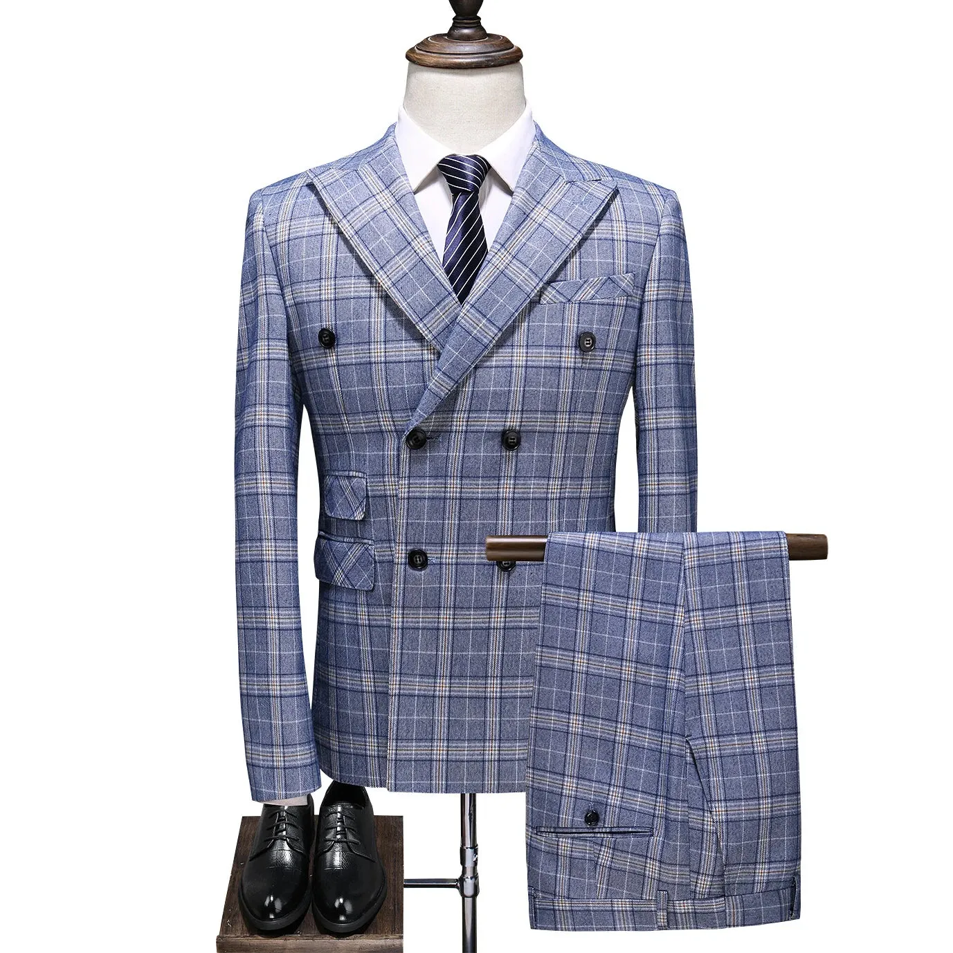 Stylish Fine Three-Piece Bespoke Suits