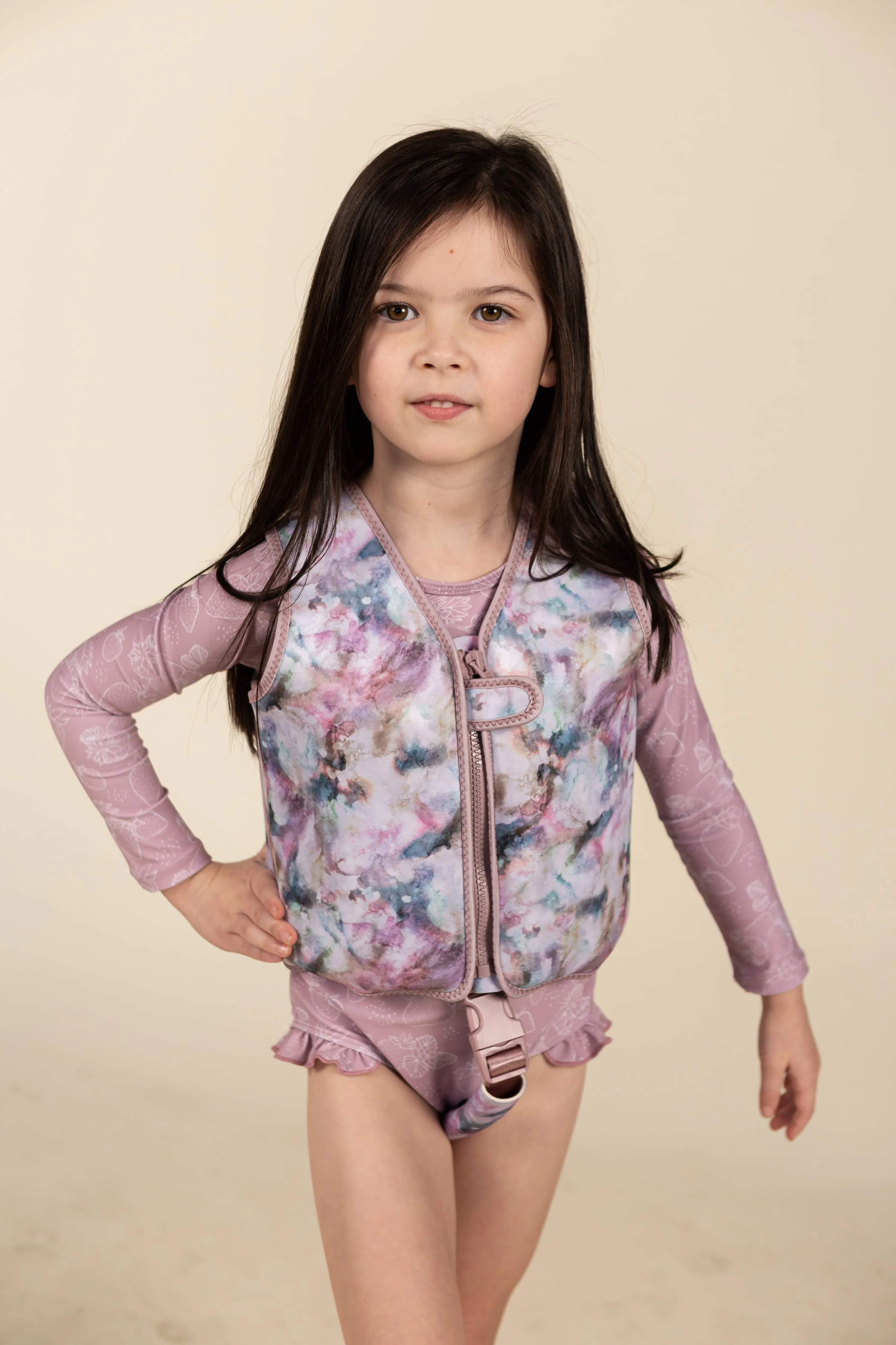 Swim Vests: Medium (3-6Y) / Blush