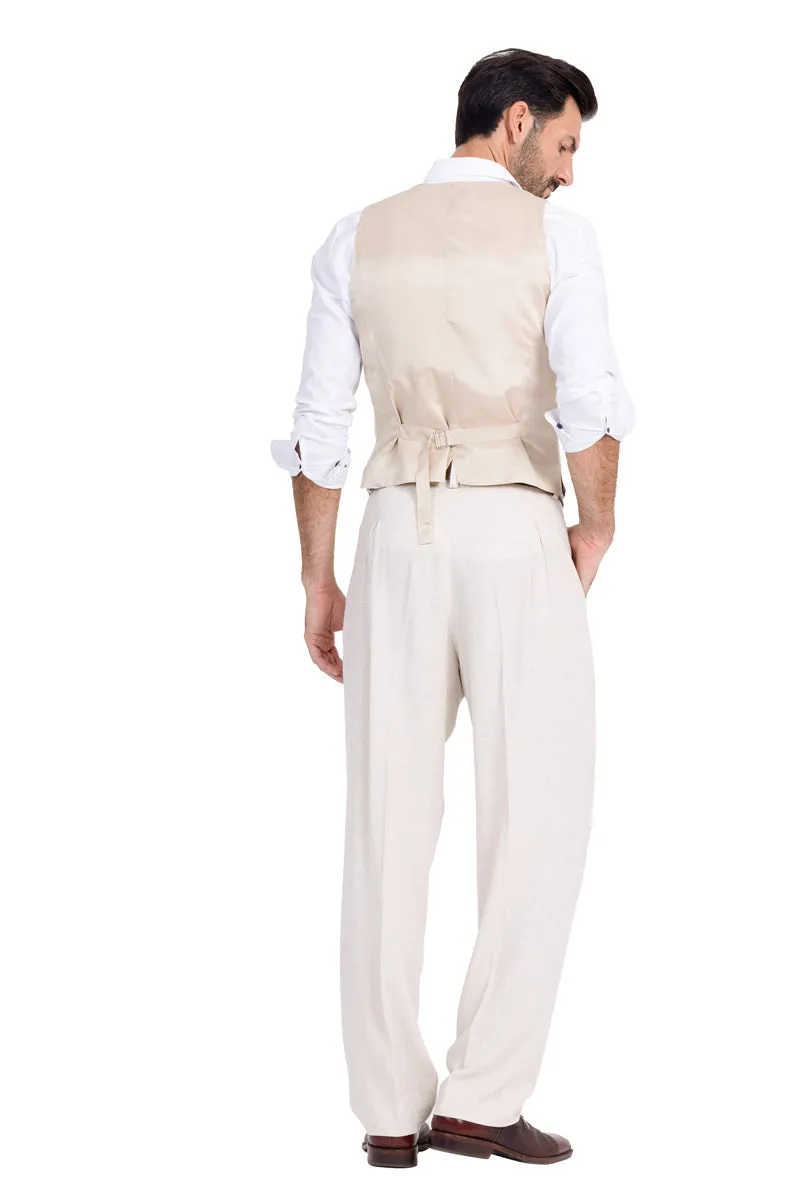 Tango Trousers With Front And Back Pleat