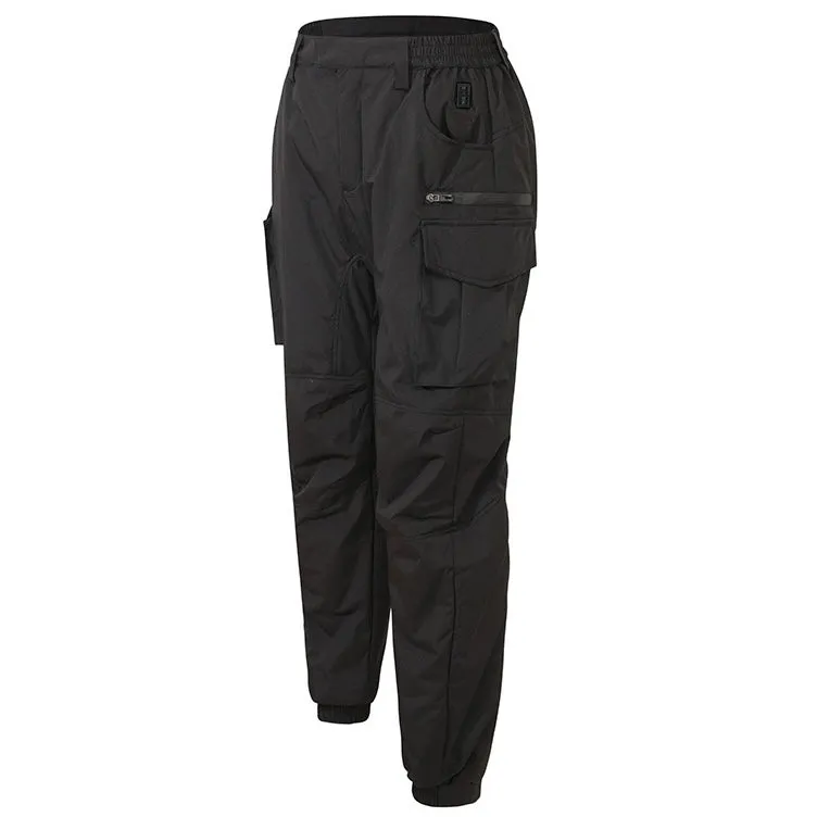 Thickened Winter Thermal Ice Fishing Pants with Multiple Pockets and 18 Heating Zones Heated Pants With Portable Charger