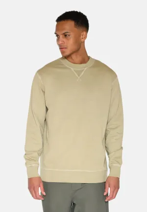 Trey crewneck sweatshirt 4183 - Eucalyptus