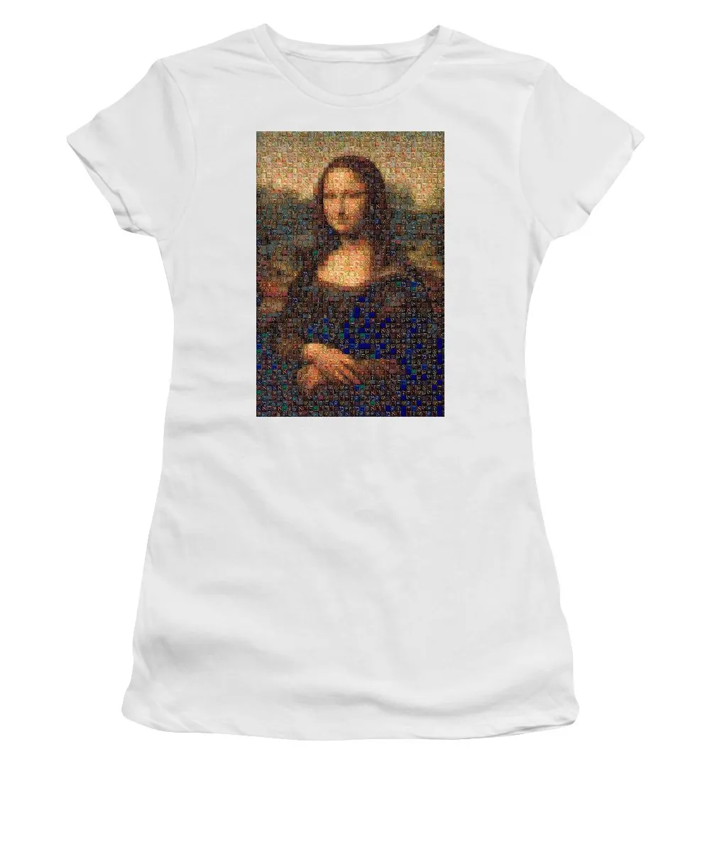 Tribute to Leonardo - Mona Lisa - Women's T-Shirt